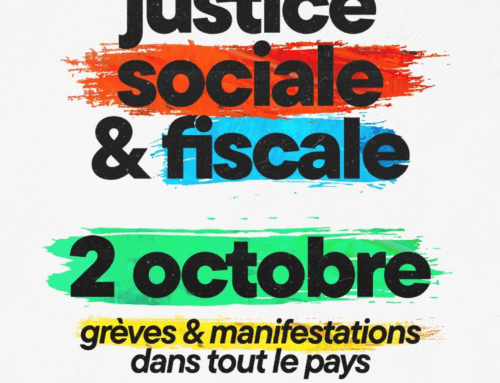 Toutes et tous en grève le jeudi 2 octobre : manifestation parisienne, départ à 14h, place d’Italie!